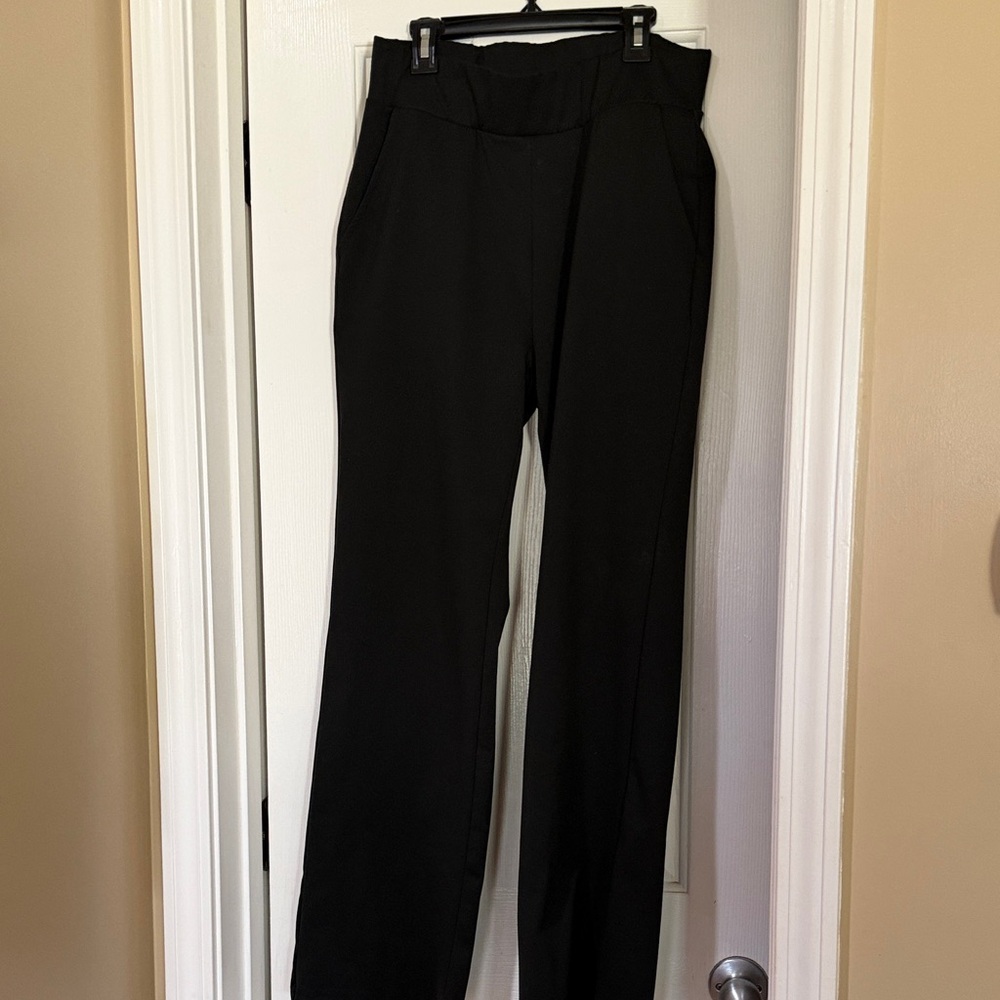 Women’s Black High-Waist bootcut Leg Pants